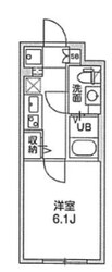 ウェルスクエアイズム武蔵小山Ⅱの物件間取画像